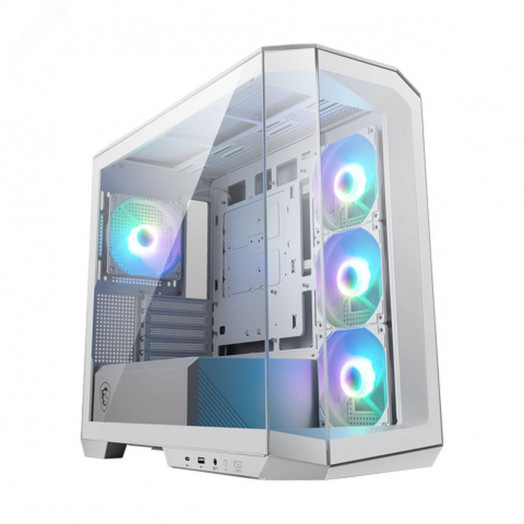 Корпус MAG Pano M100R PZ WhiteZ, Mini Tower, Micro-ATX
