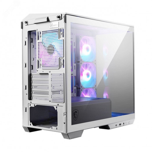 Корпус MAG Pano M100R PZ WhiteZ, Mini Tower, Micro-ATX