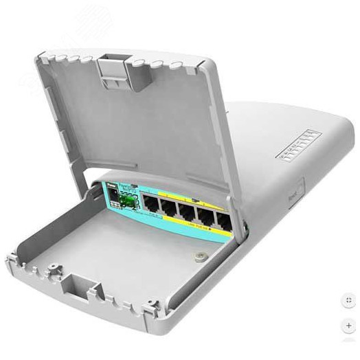 Маршрутизатор 5 портов, PowerBOX Pro 5х Ethernet, 1x SFP, раздача POE