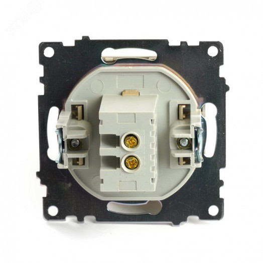 Розетка двухместная USB (механизм) 250В 2,1А серия Катрин золото STEKKER