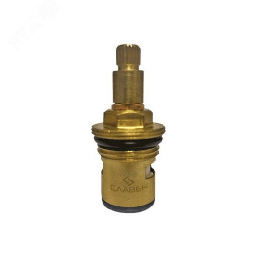 Кран-букса для смесителя керамическая резьба G 1/2 20 шлицов