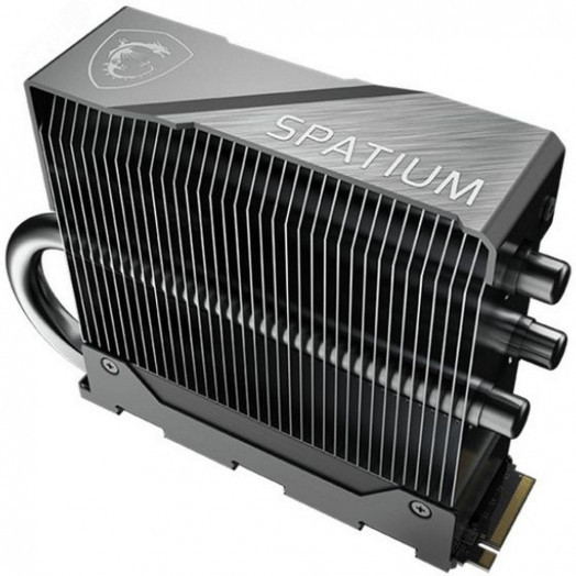 Накопитель SSD M.2 2280 4TB SPATIUM M580 FROZR, NVMe, 3D TLC NAND, 14100/12600 Мб/с