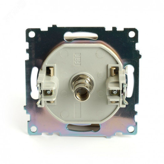 Розетка телевизионная одноместная 75 Ом 5-862МГц (механизм) серия Катрин золото STEKKER