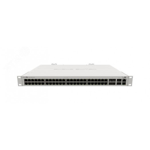 Коммутатор управляемый MikroTik 48х1G RJ45, 4x10G SFP+