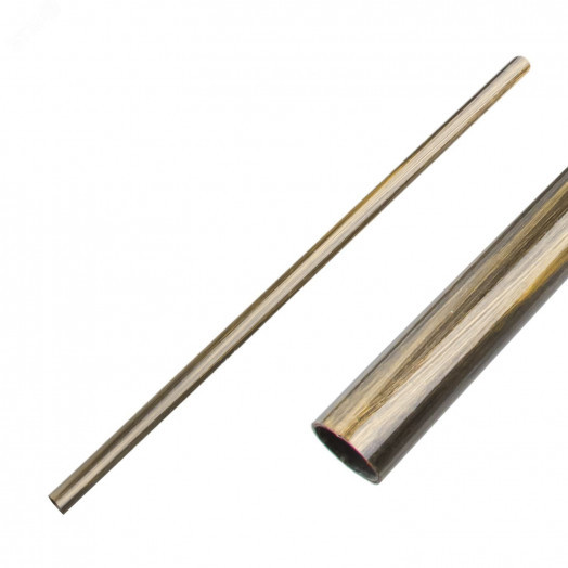 Труба декоративная для электропроводки, пвх, цвет бронза