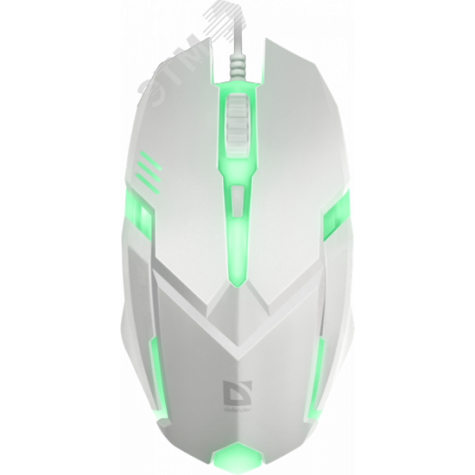 Мышь Cyber MB-560L 4 кнопки, 1600dpi, белый