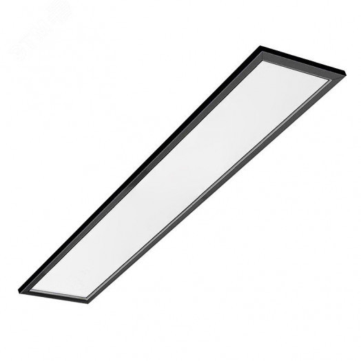 Светильник светодиодный ДВО/ДПО SPARTA-PANEL MULTI 36Вт 295x1195мм 4000К opal-sand IP54 черный