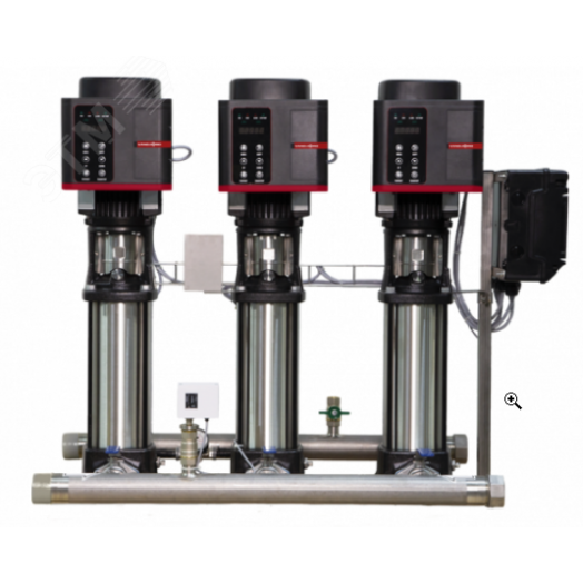 Установка повышения давления Hydro-ME 3 CRVE 5-5A G1-B-R-50-16-A