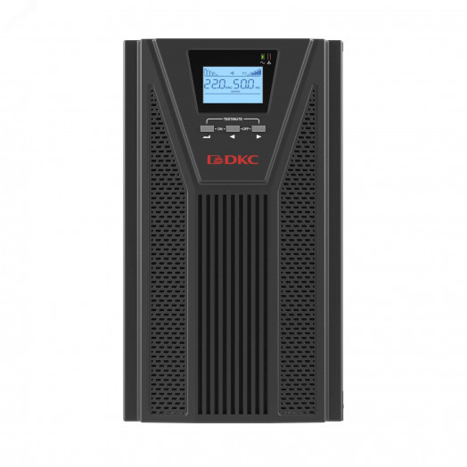 Источник бесперебойного питания Online, Small Tower, 3000 ВА/2700 Вт, клеммы, EPO, USB, RS- 232, RJ45,  з/у 1А, 8X7 Ач