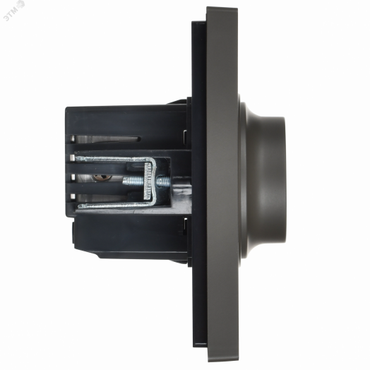 FORTE&PIANO Светорегулятор поворотно-нажимной 600Вт FP354 серый IEK