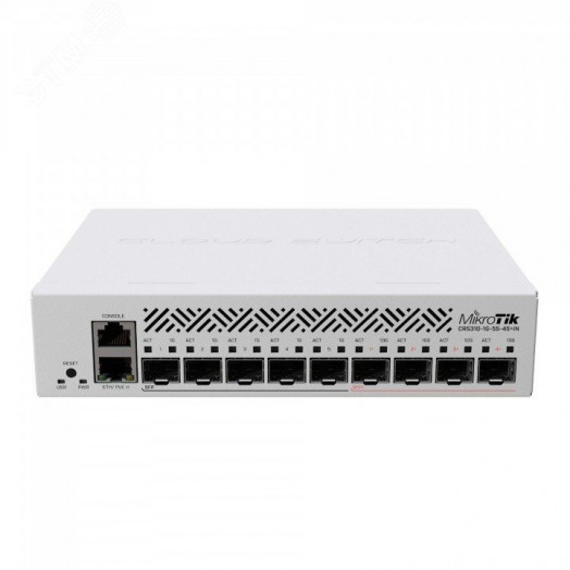 Коммутатор управляемый L3 10 портов RJ45/SFP 10 100 1000 Мб/с