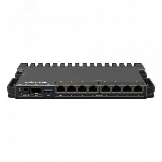 Маршрутизатор 8 портов, 4 ядра 350-1400MHZ, 1GB RAM, 7*1Gbit RJ45, 1*2.5gbit RJ45, PoE