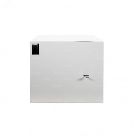 Шкаф настенный антивандальный пенал NTSS WAP 6U   550x325мм. 2 профиля 19. сварной. серый RAL 7035