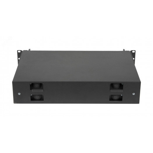 Кросс оптический NIKOMAX 19" Premium Line, 2U, о  72 SC портов или 144 LC портов, выдвижной, со съ  ёмной полкой, черный"