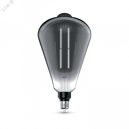 Лампа светодиодная LED 6 Вт 330 Лм 4000К белая Е27 ST164 gray straight Filament Gauss