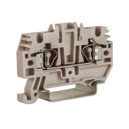 Зажим проходной HMM.2GR 2.5кв.мм сер. DKC ZHM500GR-RET