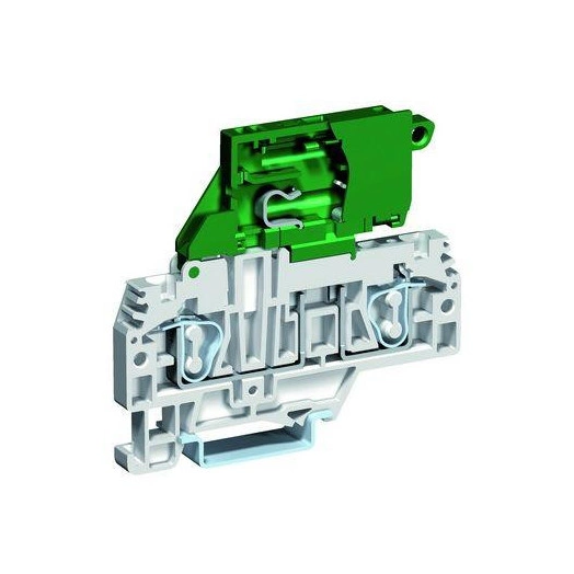 Держатель предохранителя 6х32 пружина 4кв.мм с диодным индикат. 115-230В сер. DKC ZHF910GR