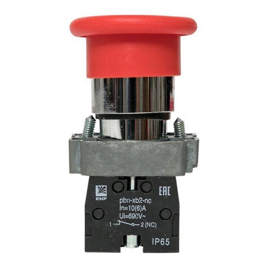 Кнопка BC42 "Грибок" NC IP65 красн. PROxima EKF xb2-bc42-65