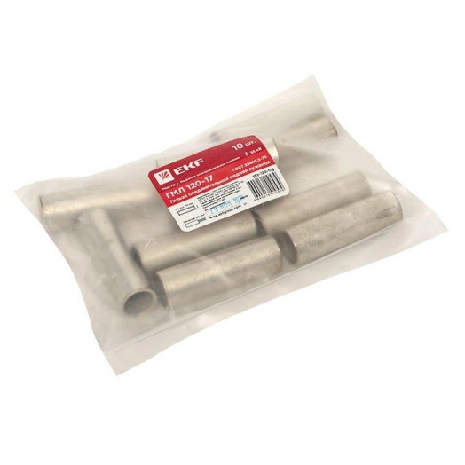 Гильза соединительная медная луженая ГМЛ 120-17 ГОСТ PROxima EKF gty-120-17g