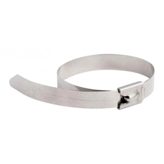 Хомут AISI 304  7.9х290 нерж. сталь FlexLock (уп.10шт) PROxima EKF plc-fl-tss-304-7.9x290-r