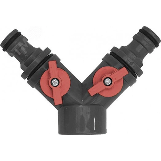 Распределитель 2-х канальный, внутренняя резьба основания 3/4'