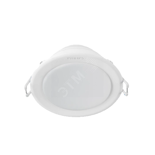 Светильник светодиодный LED ДВО Даунлайт 9 Вт 650 Лм 6500 К 220-240 В IP20 круг d105 мм MESON PHILIPS