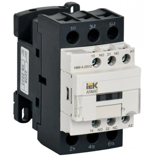 Контактор КМИ-А-22512 LC1D 25А 24В/АС3 1НО/1НЗ ARMAT IEK AR-ACC-21-025-024-11