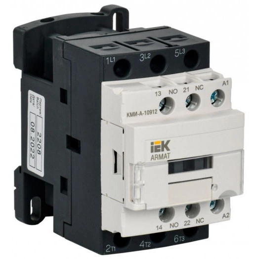 Контактор КМИ-А-10912 LC1D 9А 230В/АС3 1НО/1НЗ ARMAT IEK AR-ACC-11-009-230-11