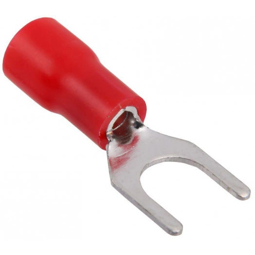 Наконечник  НВИ 1.25-5 вилка 0.5-1.5мм (уп.100шт) GENERICA IEK UNL10-D15-4-5-G