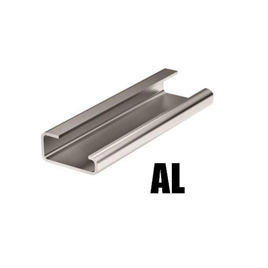 DIN-рейка 32х15мм L2000 G1 с насечкой алюм. DKC 02120AL