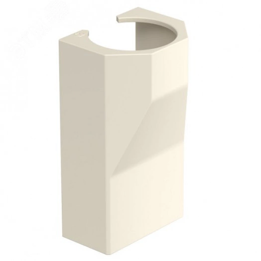 Адаптер для трубы 15x27x50 мм (белый)