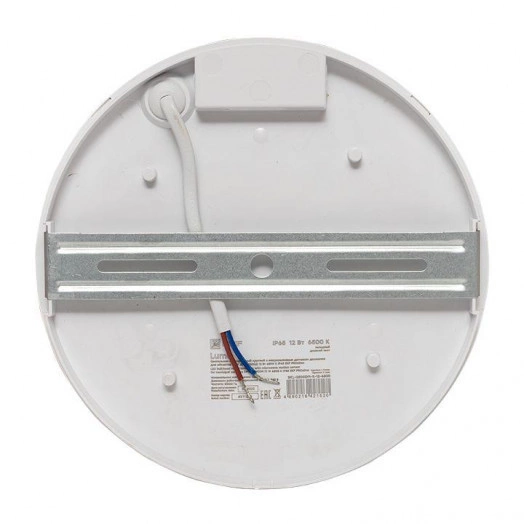 Светильник светодиодный ЖКХ круг ДПО-2500 12Вт 6500К IP65 с микроволновым датчиком движения PROxima EKF BKL-2500DM-R-12-6500