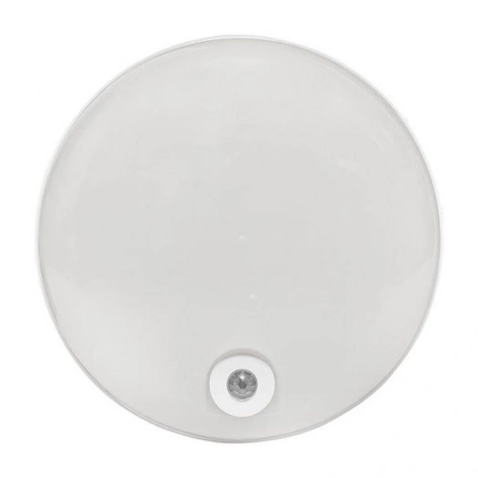 Светильник светодиодный ЖКХ круг ДПО-2200 12Вт 6500К IP65 с инфракрасным датчиком движения PROxima EKF BKL-2200DI-R-12-6500