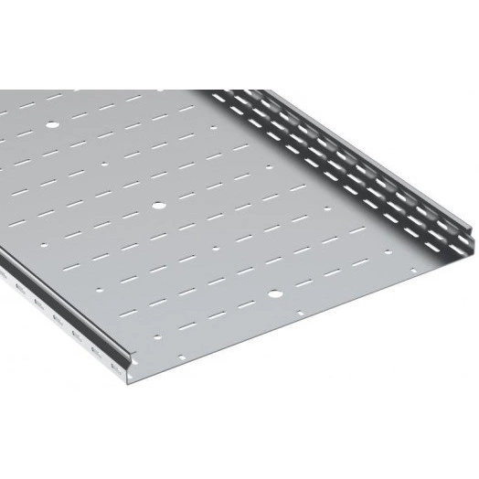 Лоток листовой перфорированный ESCA 7 50х600 L2500 сталь 1.5мм IEK CLP10-050-600-150-D25