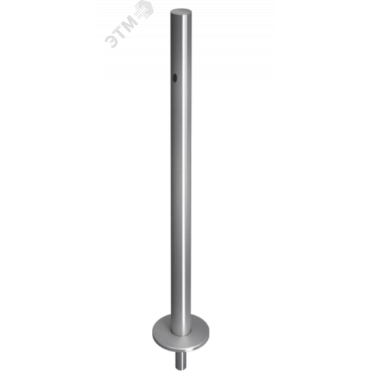 Стойка ограждения базовая съемная с отверстием под фиксатор