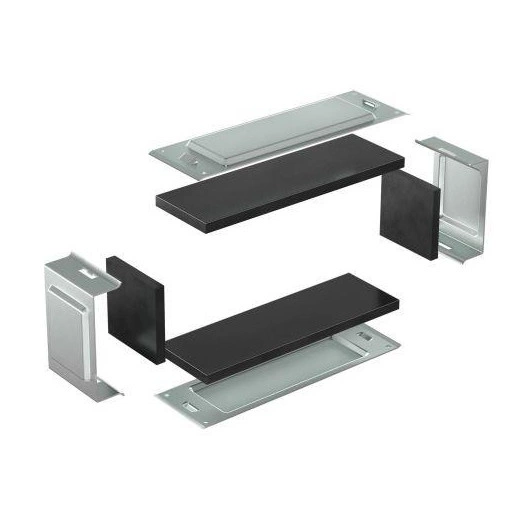 Комплект для обеспечения степени защиты IP44 в местах соединения секций лотков 500х100 цинк-ламель DKC SIP01050HDZL