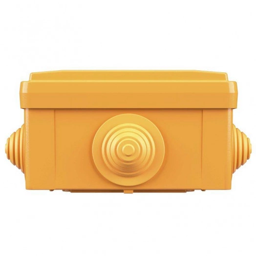 Коробка ответвительная FS 100х100х50мм 5р 450В 20А 10кв.мм с каб. вводами и клеммн. IP55 пластик. DKC FSB11510