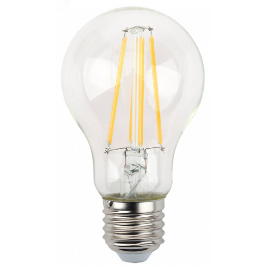 Лампа светодиодная F-LED A60-15W-840-E27  (филамент, груша, 15Вт, тепл, Е27) (10/100/1500) ЭРА