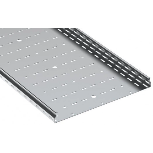 Лоток листовой перфорированный ESCA 7 50х500 L2500 сталь 1.5мм IEK CLP10-050-500-150-D25
