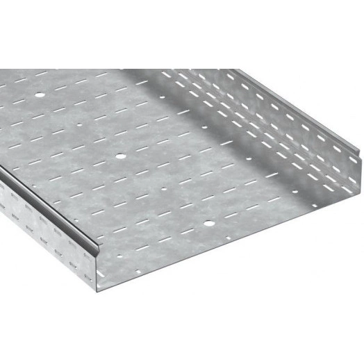 Лоток листовой перфорированный ESCA 7 100х600 L3000 сталь 2.0мм HDZ IEK CLP10-100-600-200-3-HDZ