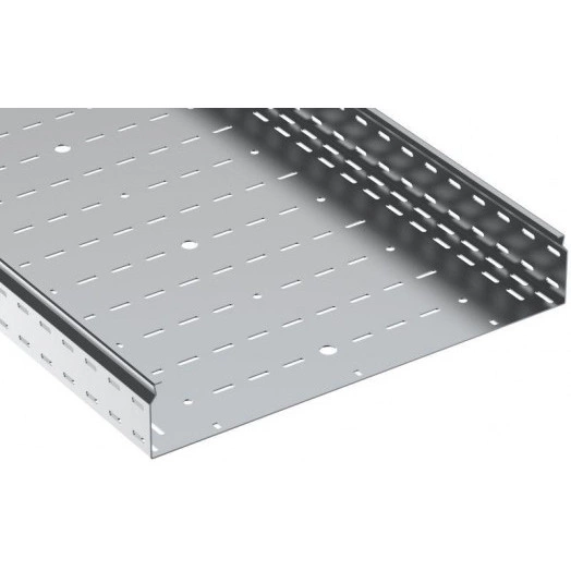 Лоток листовой перфорированный ESCA 7 100х600 L3000 сталь 2.0мм IEK CLP10-100-600-200-3
