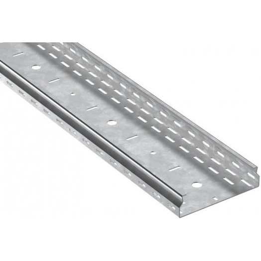 Лоток листовой перфорированный ESCA 7 50х200 L3000 сталь 2.0мм HDZ IEK CLP10-050-200-200-3-HDZ