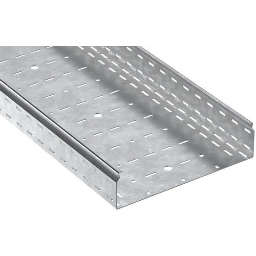 Лоток листовой перфорированный ESCA 7 100х400 L3000 сталь 2.0мм HDZ IEK CLP10-100-400-200-3-M-HDZ