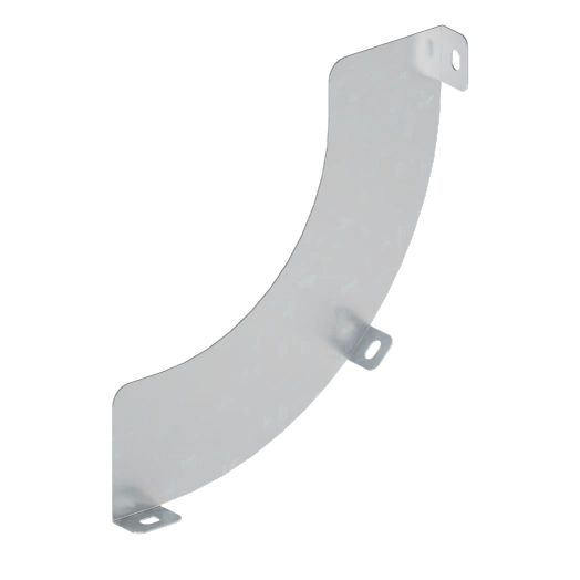 Перегородка SEP для угла CS90 H80 в комплекте с крепеж. элементами цинк-ламель DKC SSC90800KZL