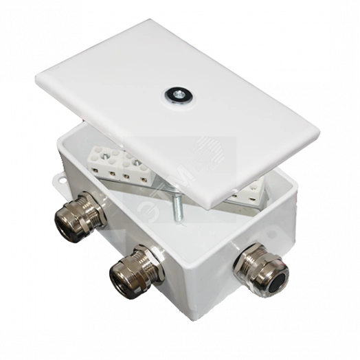 Коробка монтажная огнестойкая КМ-О(6к)-IP66-d     три ввода ABC