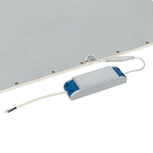 Светильник светодиодный ЛУО-4006-L 36Вт 6500К IP40 панель тонкая 595х595 опал бел. без драйвера Basic EKF LPS-4006-L-36-6500