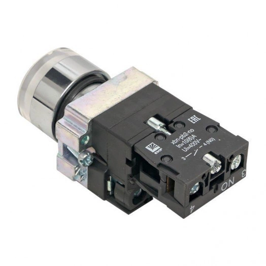 Кнопка BA21 с подстветкой 230В бел. NO PROxima EKF xb2-bw21-230