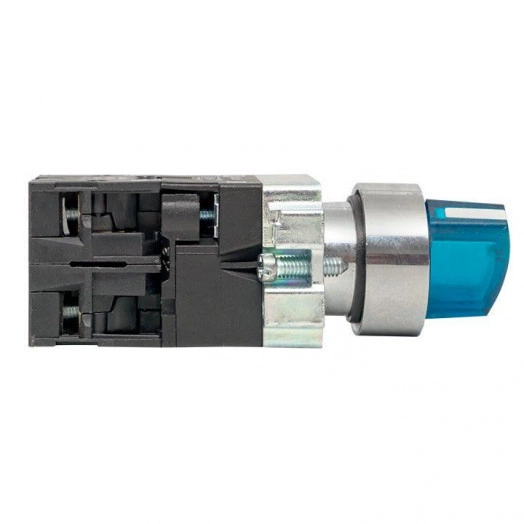 Переключатель BD21 2P с син. подстветкой 230В NO PROxima EKF xb2-bk21-b-230