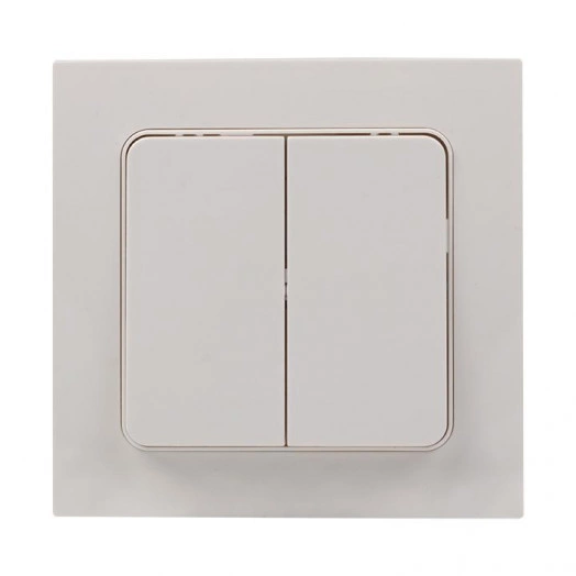 Механизм переключателя проходного 2-кл. Стокгольм 10А винт. клеммы бел. PROxima EKF EYV10-027-20