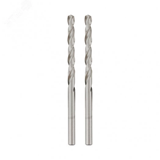 Сверло по металлу 2.5х57х30 мм P6M5 M-2 (упак - 2 шт.) DIN 338